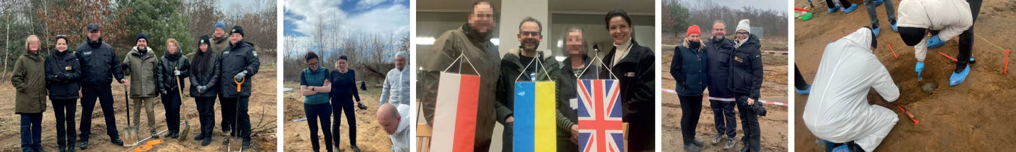 BAFS team members helping in Ukraine
